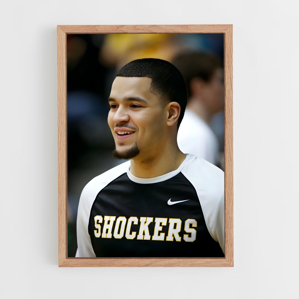 Poster Le Sourire de Fred – affiche Basketball (vue 4)